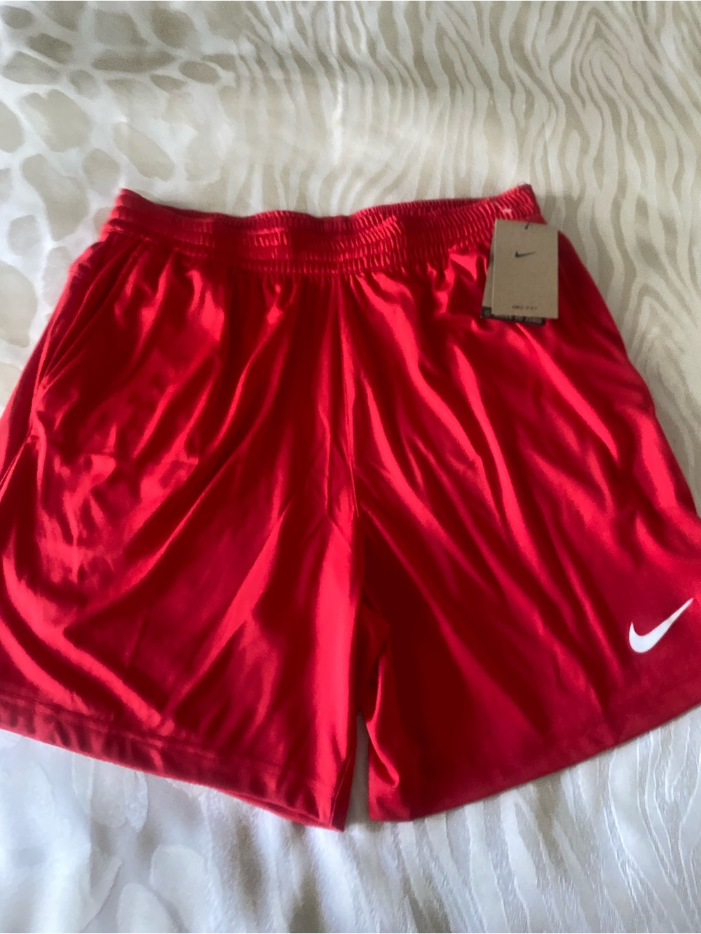 Nike Women's Dri-Fit Coaches Pocket Knit Shorts.